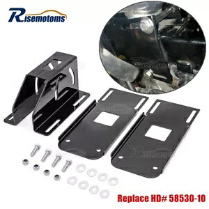 調整可能なブラックフロントフェアリングサポートマウントブラケット 04-13 ハーレーロードグライド用 Adjustable Black Front Fairing Support Mount Bracket For 04-13 Harley Road Glide 【並行輸入品】 42,900円