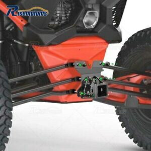 ブラック リア レシーバー ヒッチ 2インチ アタッチメント Can-Am Maverick X3 Turbo Max 17-21用 Black Rear Receiver Hitch 2\