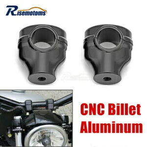 ビレット 2 インチ ライザー 1.25 インチ ハンドルバー クランプ ハーレー ダイナ ソフテイル ロードキング グライド用 Billet 2'' Risers 1.25'' Handlebar Clamp For Harley Dyna Softail Road King Glide 【並行輸入品】 37,180円