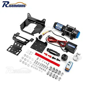 2020-2024 ポラリス RZR トレイル 900/S 1000 4500lb 12V 電動ウインチマウントコンボ用 For 2020-2024 Polaris RZR Trail 900/S 1000 4500lb 12V Electric Winch Mount Combo 【並行輸入品】