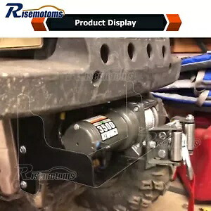 UTV スチールウインチ取付プレートブラケット UTV ポラリススポーツマン 335 400 500 UTV Steel Winch Mounting Plate Bracket For UTV Polaris Sportsman 335 400 500 【並行輸入品】