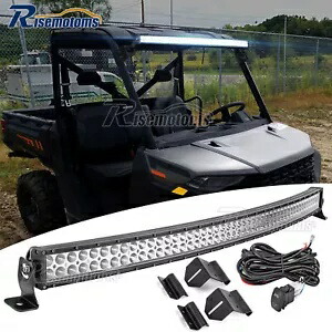 ルーフ 50 インチ LED ライトバーマウントワイヤーキット Polaris Ranger 570/900/1000 フルサイズ用 Roof 50\