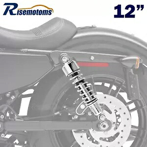 耐久性の高い 12 インチ リアショック サスペンション ロワーリング キット 91-17 ハーレー ダイナ モデル用 Heavy-Duty 12\