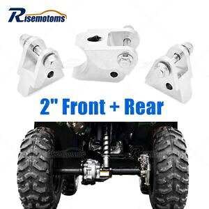 フロント & リア 2 インチ フルライズ リフトキット ホンダ ランチャー 420 SRA 07-13 ソリッドビルド用 Front & Rear 2'' Full Rise Lift Kits For Honda Rancher 420 SRA 07-13 Solid Built 【並行輸入品】