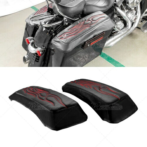 ハードサドルバッグ蓋カバーハーレーツーリングエレクトラグライドロードグライド 1993-2013 Hard Saddle Bag Lid Covers For Harley Touring Electra Glide Road Glide 1993-2013 【並行輸入品】