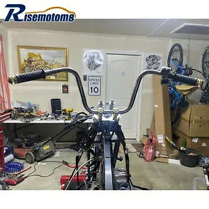9インチ ミニエイプハンガー 1インチ ハンドルバー ハーレー スポーツスター XL アイアン 883 1200 48 72用 9\