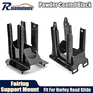 フロントインナーフェアリング取付ブラケット 1998-2024 ハーレーダビッドソンロードグライド用 Front Inner Fairing Mounting Bracket For 1998-2024 Harley Davidson Road Glide 【並行輸入品】