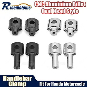 2/4インチ ライズ 1インチ ハンドルバークランプ ホンダ VTX1300/1800 VT600/750/1100/1300 Valkyre用 2/4\
