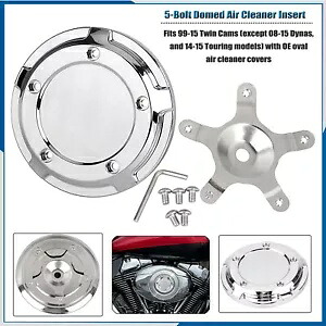 ハーレー 99-15 ツインカム エレクトラ ロード ストリート グライド用 5 ボルト エア クリーナー インサート Five Bolt Air Cleaner Insert For Harley 99-15 Twin Cam Electra Road Street Glide 【並行輸入品】 36,465円