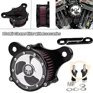 エアクリーナーインテークフィルターハーレーソフテイルスリムFLSストリートグライドスペシャルFLHXS用 Air Cleaner Intake Filter For Harley Softail Slim FLS Street Glide Special FLHXS 【並行輸入品】