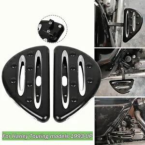 ハーレー ストリート エレクトラ ロード グライド キング用後部助手席フロアボード フットペグ Rear Passenger Floorboards Foot Pegs For Harley Street Electra Road Glide King 【並行輸入品】