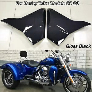 左右 ABS サイドフェアリングカバーパネル ハーレートライクモデル 2009-2023 に適合 Left & Right ABS Side Fairing Cover Panel Fit For Harley Trike Models 2009-2023 【並行輸入品】