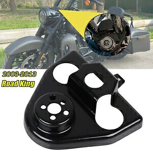 ブラック ハンドルバー ライザー カバー ハーレー 2003-2013 ロードキング クラシック カスタム FLHR用 Black Handlebar Riser Cover For Harley 2003-2013 Road King Classic Custom FLHR 【並行輸入品】