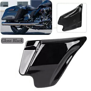ブラック右側カバーハーレーツーリングロードキングエレクトラグライドFLT 97-07用 Black Right Side Cover For Harley Touring Road King Electra Road Glide FLT 97-07 【並行輸入品】