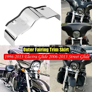 ハーレーエレクトラグライド FLHTK FLHTC FLHT 用アウターバットウィングロアトリムスカートフェアリング Outer Batwing Lower Trim Skirt Fairing For Harley Electra Glide FLHTK FLHTC FLHT 【並行輸入品】
