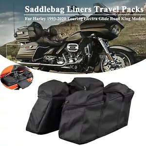 ハーレーエレクトラストリートトライロードグライドキング用ハードサドルバッグサドルバッグライナー Hard Saddle Bag Saddlebag Liners For Harley Electra Street Tri Road Glide King 【並行輸入品】