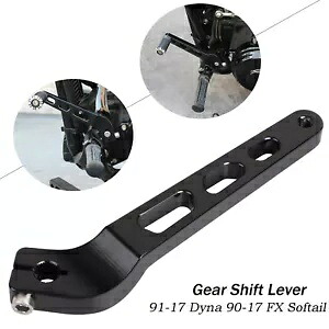 ギアシフトレバーハーレーソフテイルナイトトレインブラックラインブレイクアウトダイナファットボブ用 Gear Shift Lever For Harley Softail Night Train Blackline Breakout Dyna Fat Bob 【並行輸入品】