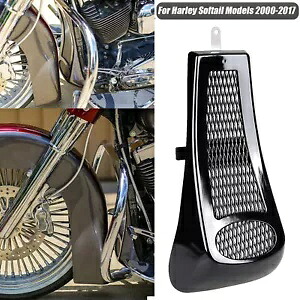 ブラックチンスポイラーキット ソフテイルファットボーイ FXSTS FLSTS FXST FLSTN FXSTC 2000-2017用 Black Chin Spoiler Kit For Softail Fatboy FXSTS FLSTS FXST FLSTN FXSTC 2000-2017 【並行輸入品】