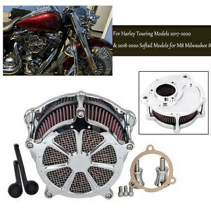 ハーレーソフテイルヘリテージクラシックデラックス用クロームカットエアクリーナーインテークフィルター Chrome Cut Air Cleaner Intake Filter For Harley Softail Heritage Classic Deluxe 【並行輸入品】 42,240円