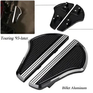 ハーレーロードキング FLHR FLHRC FLHRXS FLHRS 94-23 用ディファイアンス旅客フロアボード Defiance Passenger Floorboard For Harley Road King FLHR FLHRC FLHRXS FLHRS 94-23 【並行輸入品】