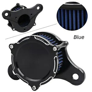 ビレットエアクリーナー ブルーインテークフィルター ハーレーロードグライド FLTRXS FLTRX FLTRX用 Billet Air Cleaner Blue Intake Filter For Harley Road Glide FLTRXS FLTRX FLTRX 【並行輸入品】