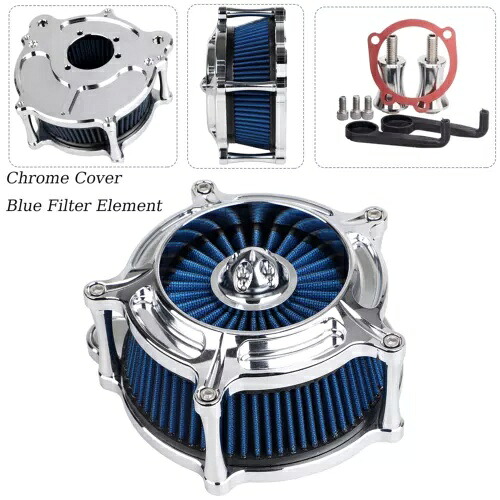 エアクリーナーインテークフィルター ハーレー 93-15 ソフテイル デラックス ヘリテージ ファットボーイ FXSTD用 Air Cleaner Intake Filter For Harley 93-15 Softail Deluxe Heritage Fat Boy FXSTD 【並行輸入品】