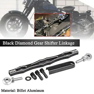 オートバイダイヤモンドブラックシフトリンケージハーレーエレクトラグライドウルトラクラシック FL Motorcycle Diamond Black Shift Linkage For Harley Electra Glide Ultra Classic FL 【並行輸入品】