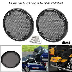 リアツアーパックスピーカートリムメッシュカバーハーレーエレクトラグライドFLHTC FLHTK 96-13用 Rear Tour Pak Speaker Trim Mesh Cover For Harley Electra Glide FLHTC FLHTK 96-13 【並行輸入品】 35,750円