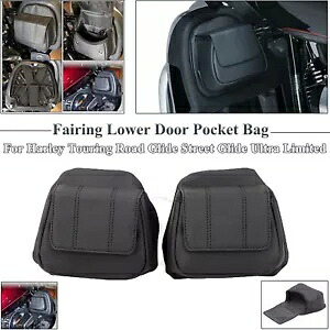 5208 フェアリング下部ドアポケットハーレーツーリングトライクトライグライドウルトラクラシック用 5208 Fairing Lower Door Pocket For Harley Touring Trike Tri Glide Ultra Classic 【並行輸入品】