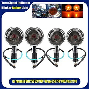 ターンインジケーター信号光ウインカーヤマハビラーゴ 250 750 1100 V スター XVS650 Turn Indicator Signal Light Blinker For Yamaha Virago 250 750 1100 V-Star XVS650 【並行輸入品】