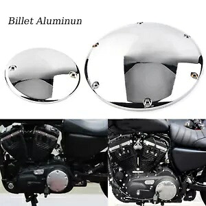 クロームビレットアルミダービータイミングタイマーカバーハーレースポーツスターXL XR 04-up用 Chrome Billet Aluminum Derby Timing Timer Cover For Harley Sportster XL XR 04-up 【並行輸入品】