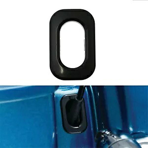 ハーレーストリートグライドロードグライドFLTRX FLTRU用ブラックアンテナ穴アクセントカバー Black Antenna Hole Accent Cover For Harley Street Glide Road Glide FLTRX FLTRU 【並行輸入品】