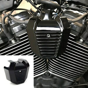ブラックアルミ精密コイルプラグカバートリムハーレーブレイクアウトファットボーイ FLFB Black Aluminum Precision Coil Plug Cover Trim For Harley Breakout Fat Boy FLFB 【並行輸入品】