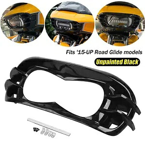 未塗装ヘッドライトベゼル ハーレーロードグライド FLTRX FLTRU 15+ に適合 Unpainted Headlight Bezel Fits for Harley Road Glide FLTRX FLTRU 15+ 【並行輸入品】 45,540円