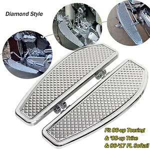 新しいストレッチドライバーフロアボードフットペグハーレーロードキングファットボーイヘリテージ用 NEW Stretched Driver Floorboards Foot Pegs For Harley Road King Fat Boy Heritage 【並行輸入品】