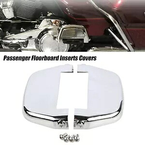 ハーレーエレクトラロードストリートグライドFLHXロードキング用リアフロアボードインサートカバー Rear Floorboard Insert Cover For Harley Electra Road Street Glide FLHX Road King 【並行輸入品】