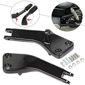 助手席フットペグマウントブラケット Harley Dyna FXDF FXDL FXDC FXDWG 2006-2017用 Passenger Foot Peg Mount Brackets For Harley Dyna FXDF FXDL FXDC FXDWG 2006-2017 【並行輸入品】