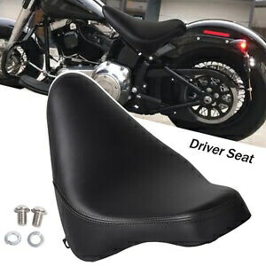 ブラックソロシートハーレーソフテイル FXST 00-05 FLST 00-07 ファットボーイ FLSTF 00-06 に適合 Black Solo Seat Fit For Harley Softail FXST 00-05 FLST 00-07 Fat Boy FLSTF 00-06 【並行輸入品】