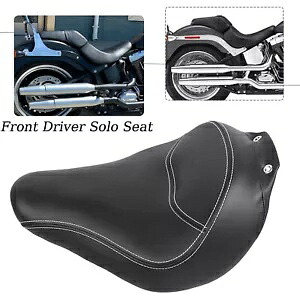 米国在庫ドライバーソロシートサドルハーレーファットボーイ EFI FLSTFI 07-17 16 バイク用 US STOCK Driver Solo Seat Saddle For For Harley Fat Boy EFI FLSTFI 07-17 16 Bike 【並行輸入品】