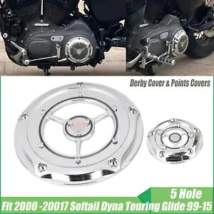 RSD クローム ダービー タイミング タイマー カバー ハーレー ファットボーイ ダイナ ヘリテージ ソフテイル FLS用 RSD Chrome Derby Timing Timer Cover For Harley Fatboy Dyna Heritage Softail FLS 【並行輸入品】