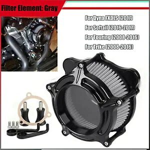 エアクリーナーグレーインテークフィルターシステムハーレーロードグライド FLTRXS FLTRX FLTRU Air Cleaner Grey Intake Filter System For Harley Road Glide FLTRXS FLTRX FLTRU 【並行輸入品】