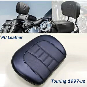 乗客用シーシーバーバックレストパッドハーレーツーリングエレクトラストリートグライドに適合 Passenger Sissy Bar Backrest Pad Fit For Harley Touring Electra Street Glide 【並行輸入品】