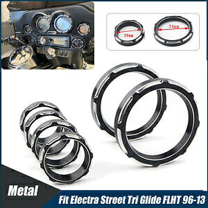 ブラック スピードメーター ゲージ バースト ベゼル キット ハーレー ストリート グライド トライク FLHXXX に適合 Black Speedometer Gauge Burst Bezel Kit Fit For Harley Street Glide Trike FLHXXX 【並行輸入品】 35,035円