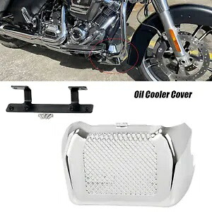 クロームオイルクーラーカバーキット ハーレーツーリング FLHR FLHRC FLHX FLHXS 2017-20 に適合 Chrome Oil Cooler Cover Kit Fit For Harley Touring FLHR FLHRC FLHX FLHXS 2017-20 【並行輸入品】
