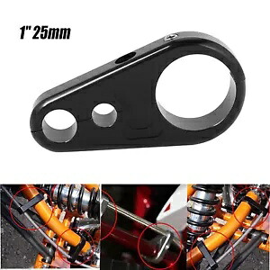 ブラック ブレーキ クラッチ ケーブル クランプ クリップ ハーレー エレクトラ ストリート グライド ロードキング FL用 Black Brake Clutch Cable Clamp Clip For Harley Electra Street Glide Road King FL 【並行輸入品】