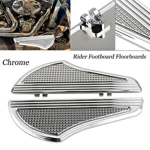 ディファイアンス ライダー ドライバー フロアボード フットボード ハーレー ストリート グライド ロードキング用 Defiance Rider Driver Floorboards Footboards For Harley Street Glide Road King 【並行輸入品】