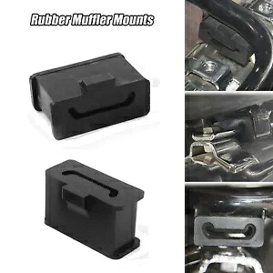 ラバーマフラーマウントはハーレーエレクトラストリートロードグライドFLHTK用クランプをサポートします Rubber Muffler Mounts Supports Clamp For Harley Electra Street Road Glide FLHTK 【並行輸入品】