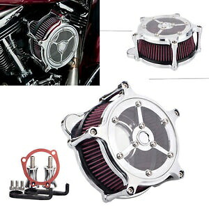CNC ビレットエアクリーナーインテークフィルターシステムキット Harley Dyna Softail Touring 用 CNC Billet Air Cleaner Intake Filter System Kit For Harley Dyna Softail Touring 【並行輸入品】