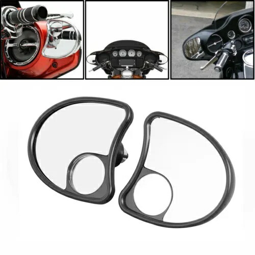 ハーレー FLHTK FLHXS FLHX エレクトラグライド FLHT 2014+ 用インナーフェアリングマウントミラー Inner Fairing Mount Mirrors for Harley FLHTK FLHXS FLHX Electra Glide FLHT 2014+ 【並行輸入品】