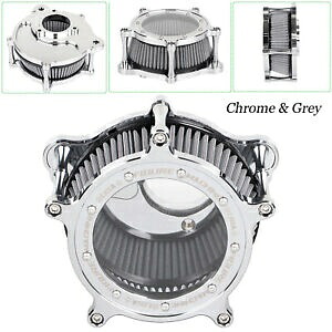 クローム クラリティ エア クリーナー インテーク フィルター キット ハーレー ツーリング ロード グライド 17-UP 用 Chrome Clarity Air Cleaner Intake Filter Kit For Harley Touring Road Glide 17-UP 【並行輸入品】